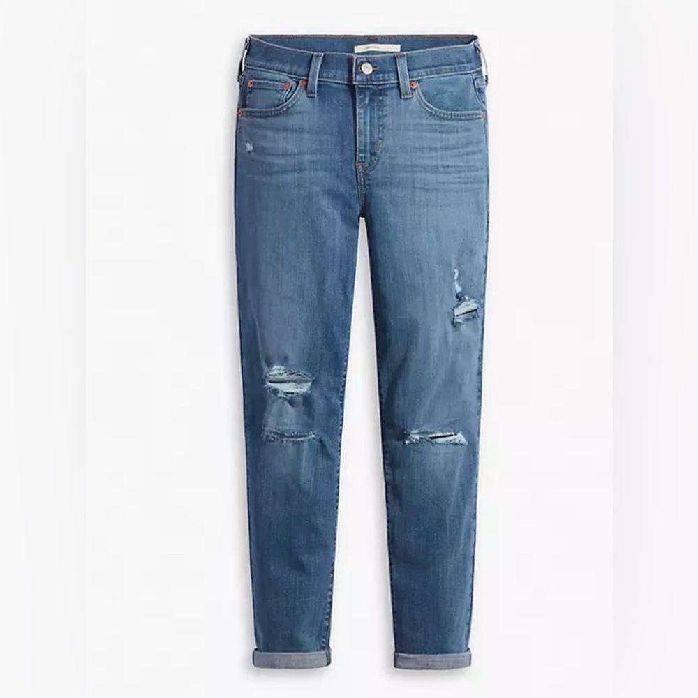 Levi's® Women's Boyfriend Tapered-Leg Jean Hawaii blue wash